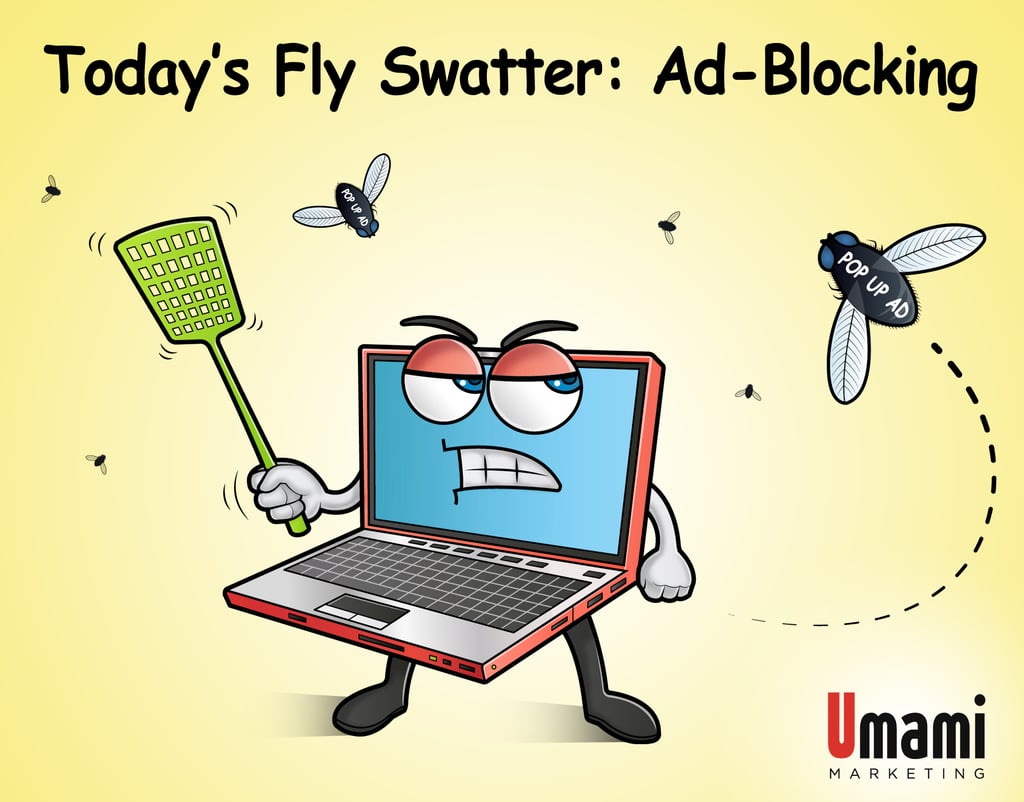 Umami Marketing Cartoon - Ad Blocking